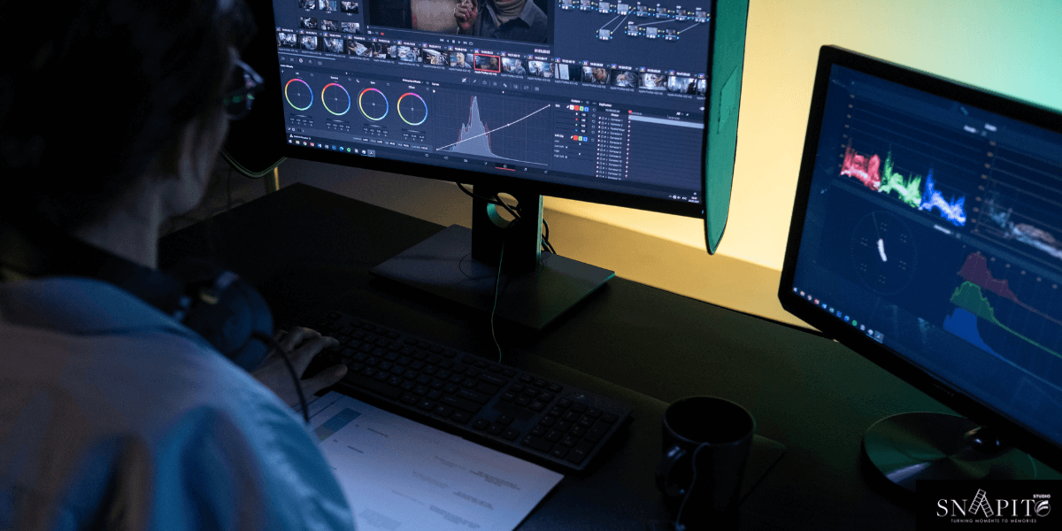 wedding video editing studio